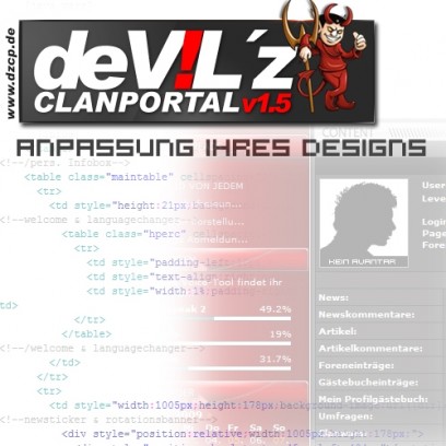 Designanpassung an DZCP 1.5