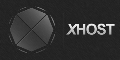 X HOST LOGOTYPE