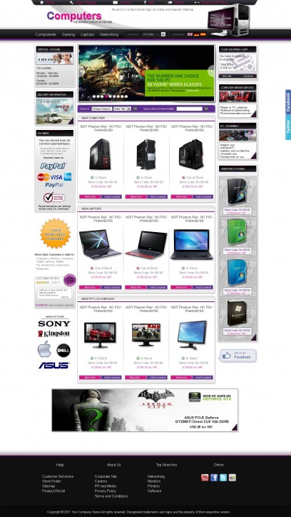 Computer Web Shop